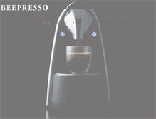 Tablet Screenshot of beepresso.com